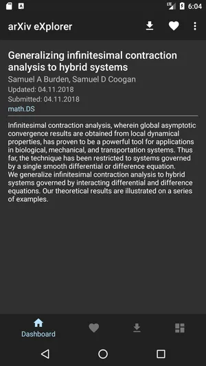 arXiv eXplorer  Mobile App for arXivorg